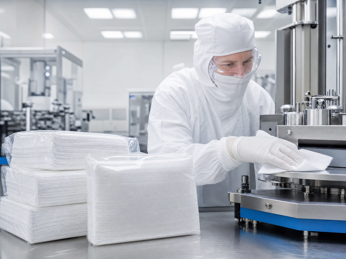 Cleanroom Microfiber Wipe