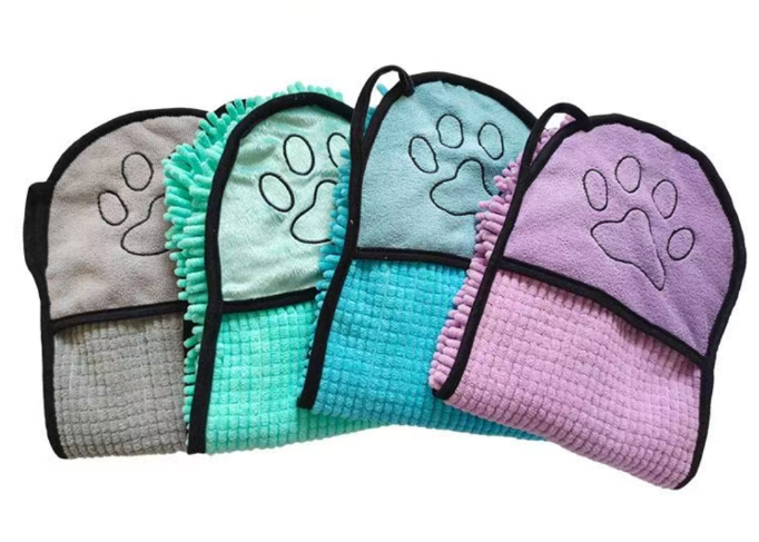 Chenille Pet Drying Towel