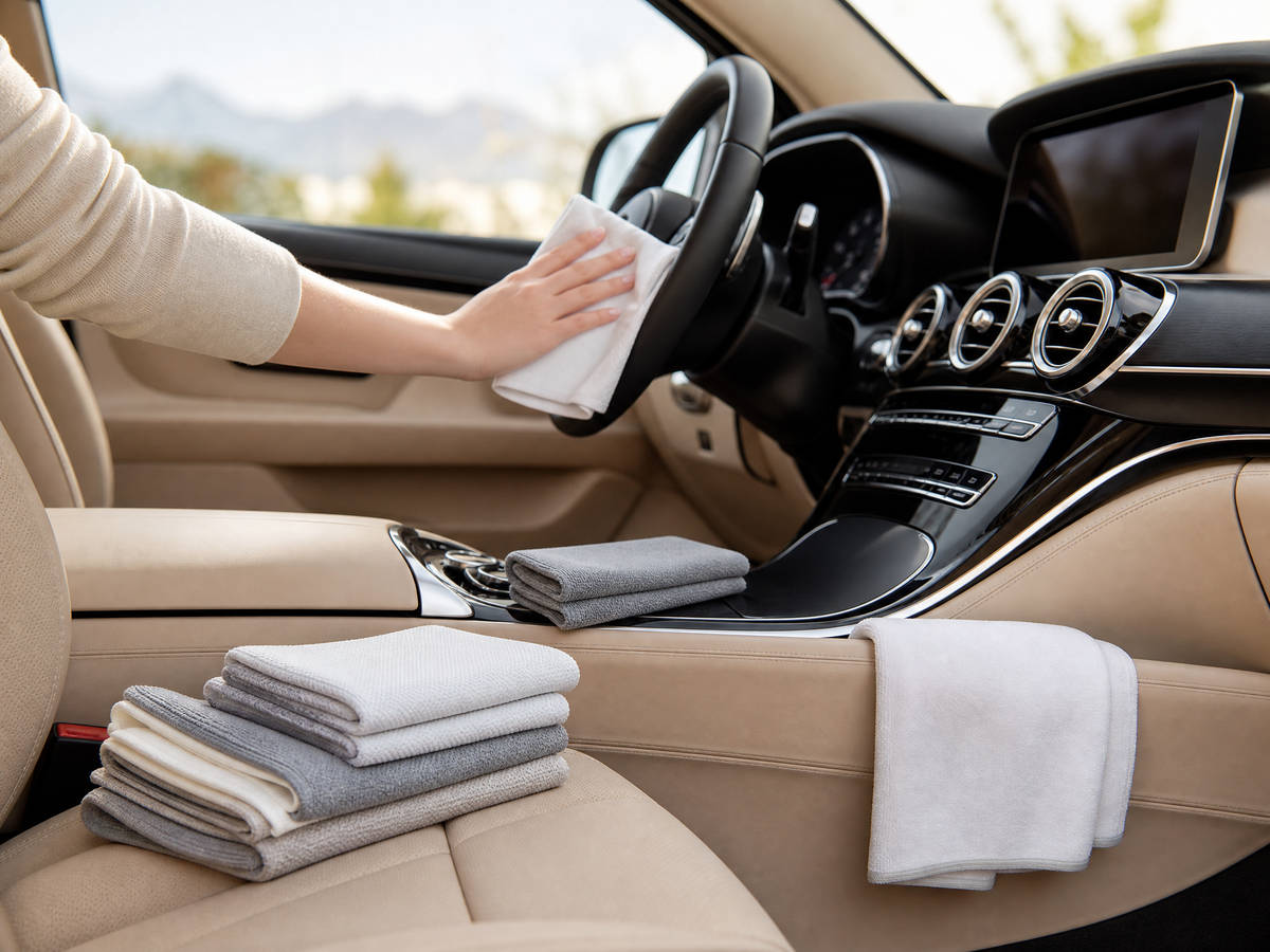 Car Interior Cleaning Cloth