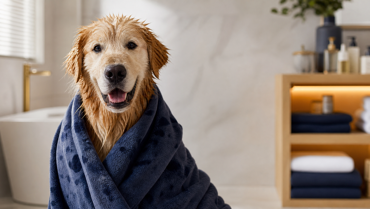 Coral Fleece Pet Drying Towel
