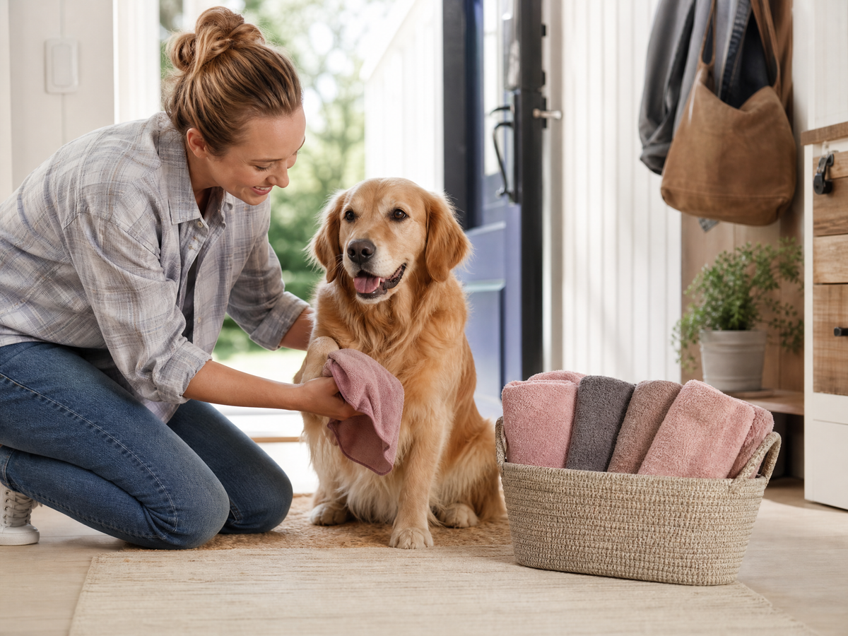 Pet Paw Cleaning Towel