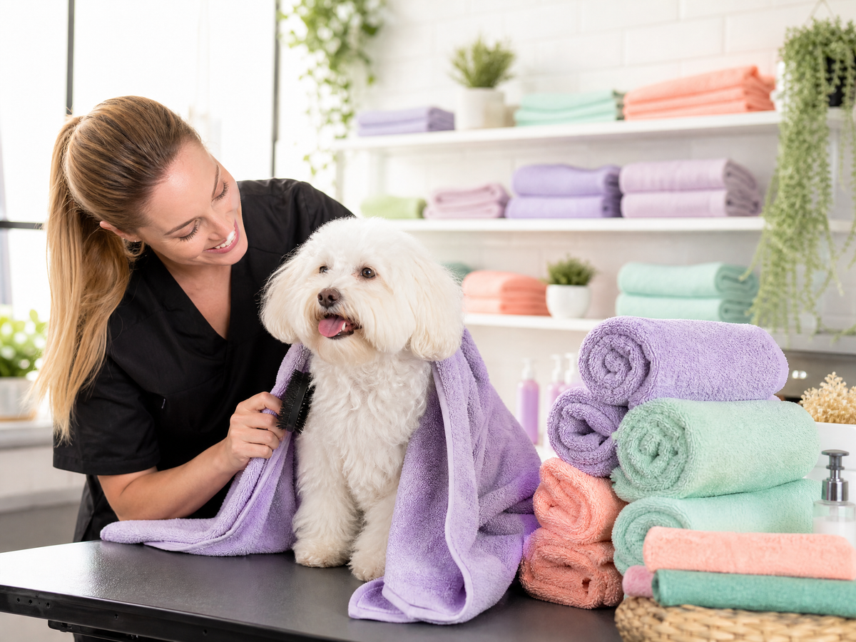 Professional Pet Grooming Towel